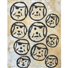 Donald Baechler, Untitled (Crowd)