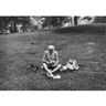 Bruce Davidson, Untitled (Man Sitting on Grass)