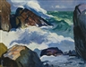 George Bellows, Sunlit Surf