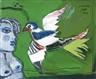 Corneille, L'oiseau annonciateur