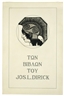 Franz von Stuck, ENTWURF FÜR EIN EXLIBRIS FÜR JOSEPH L. DIRICK