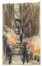 Max Liebermann, ITALIENISCHE STRASSENSZENE