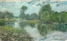 Otto Dix, FLUSSLANDSCHAFT (GERA?)