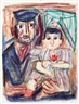 Otto Dix, HAFENARBEITER MIT KIND