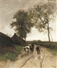 Anton Mauve, Entering the village