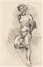 Jacques Villon, Untitled (Nude)