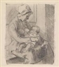 Emil Orlik, Mother and child