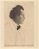 Emil Orlik, The composer Gustav Mahler