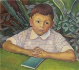 RETRATO DEL NIÑO DON LORENZO EDUARDO VILLASEÑOR