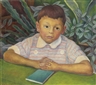 Diego Rivera, RETRATO DEL NIÑO DON LORENZO EDUARDO VILLASEÑOR