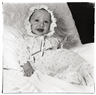 Diane Arbus, Baby in a Lacey Bonnet, 1968