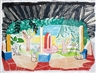 David Hockney, View of Hotel Well I
