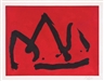Robert Motherwell, Black Mountain State II (Red)
