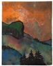 Emil Nolde, Berglandschaft Und Schwarze Tannen