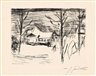 Lovis Corinth, WINTER AM WALCHENSEE