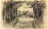 Max Liebermann, DURCHBLICK  HOLLÄNDISCHE LANDSTRASSE