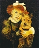 Cornelia Schleime, Madchen Mit Hund