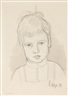 Emil Maetzel, 4 Works: Knabenbildnis und Figurenstudien
