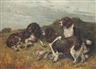 John Emms, Spaniels with the day's bag