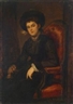 Hans Canon, Portrait of a Lady in a Red Armchair