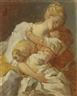 Jean-Honoré Fragonard, Les Baisers Maternels or Les Jalousies de L'enfance