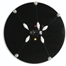 Takis, Télésculpture Vibrative, Black Oscillating Disc
