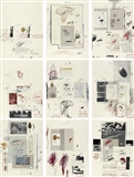 Portfolio of 10 Works: Natural History Part I Mushrooms