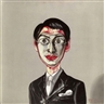 Zeng Fanzhi, Mask Series 99 No. B