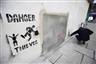 Controversial British graffiti work up for sale again