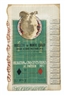 Marcel Duchamp, MONTE CARLO BOND (NO. 27)