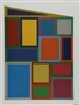 Sol LeWitt, Bordered Rectangles Each with Color Superimposed