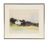 Wolf Kahn, Untitled (White Farmhouse)
