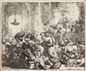 Rembrandt, CHRIST DRIVING THE MONEYCHANGERS FROM THE TEMPLE