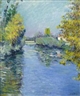 Gustave Caillebotte, Petit bras de la Seine, effet d'automne