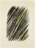 Hans Hartung, L 19 (black, light yellow, blue-green)