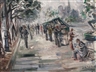 Anton Räderscheidt, Notre Dame et les Bouquinistes