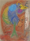 Le coq à la Tour Eiffel