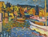 Wassily Kandinsky, Studie für Herbstlandschaft mit Booten (Study for autumn landscape with boats)