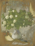 FLEURS, BOULES DE NEIGE