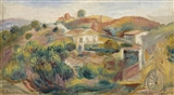 PAYSAGE AVEC MAISONS