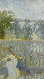 LE BALCON ET L'OMBRELLE