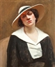 Edward Hopper, Portrait Of Alta Hilsdale