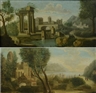 Continental School, 19th Century, PAIR OF LANDSCAPES