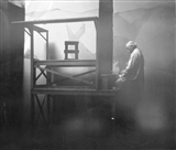 Gottardo Piazzoni in His Studio
