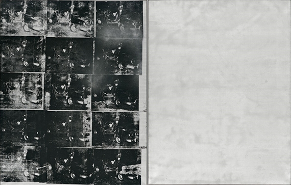 Andy Warhol, Silver Car Crash (Double Disaster), 1963, Courtesy Sotheby’s Auction House