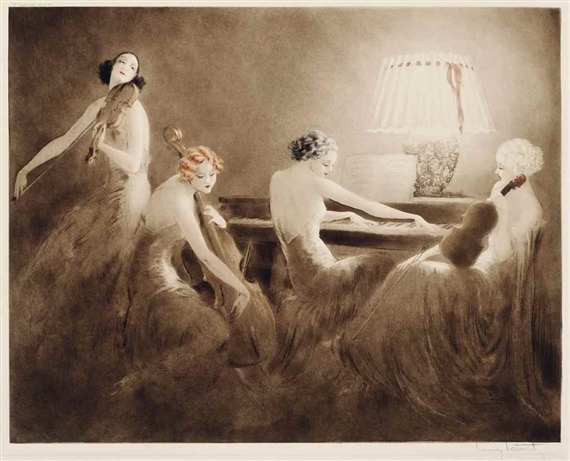 Louis Icart, MELODY HOUR
