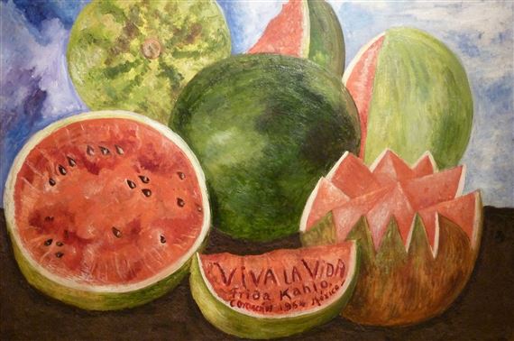 Frida Kahlo (1907-1954), Viva La Vida, Watermelons, 1954, oil on maisonite, 59.5 x 50.8 cm