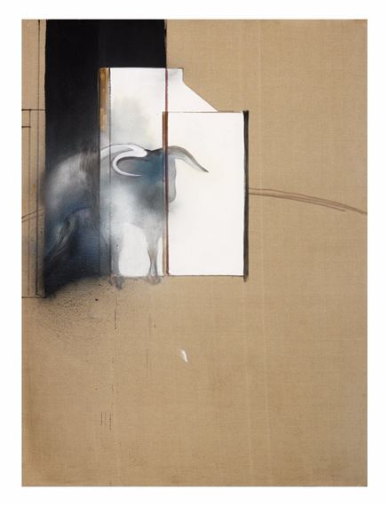 Francis Bacon (1909-1992) Study Of A Bull, 1991, oil on canvas.