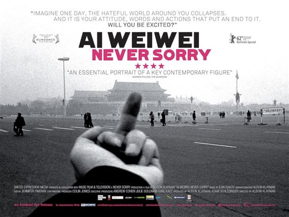 Ai Weiwei: Never Sorry (2012), Dir. Alison Klayman.