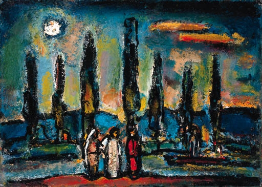 Georges Rouault | Paysage biblique (aux sept arbres) | MutualArt
